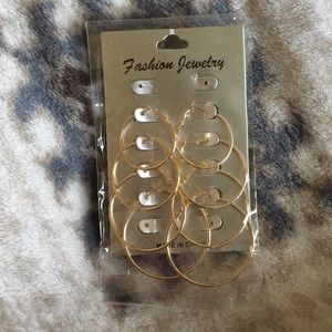 hoop earrings